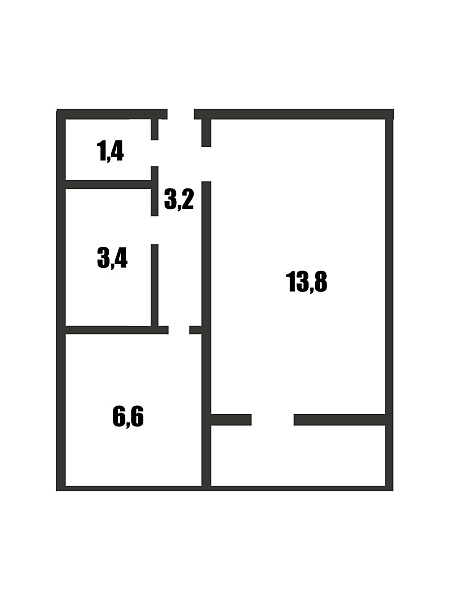 1-к квартира, 30 кв. м, Оренбург, Брестская, 5/2