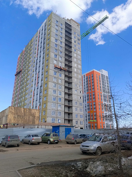 1-к квартира, 27.6 кв. м, Оренбург, Комсомольская улица, 198