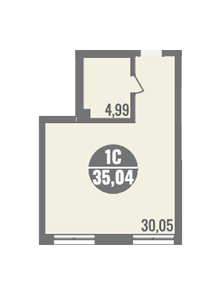1-к квартира, 35 кв. м, Оренбург, проспект Гагарина, дом 40
