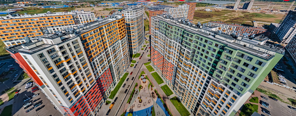 1-к квартира, 36.6 кв. м, Новосаратовка, улица Первых, 4 к5