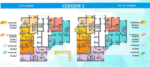 1-к квартира, 40 кв. м, Оренбург, улица Терешковой, 134